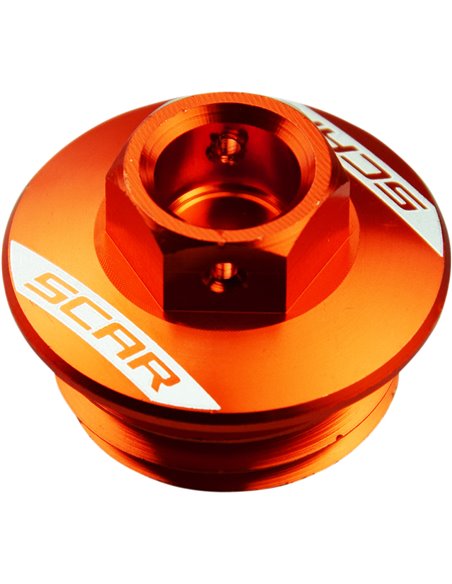 SCAR OIL FILLER CAP ORANGE OFP500