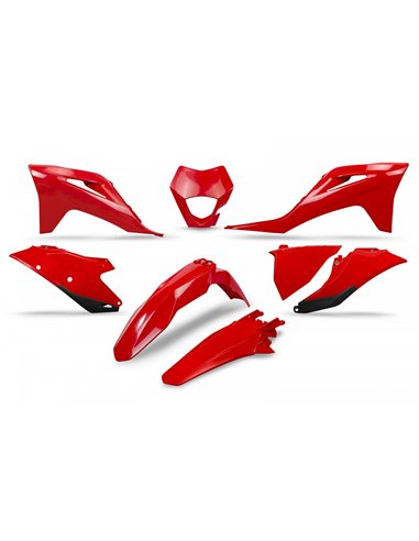 Kit de plastics UFO GASGAS 21 ENDURO vermell GGKIT703-062