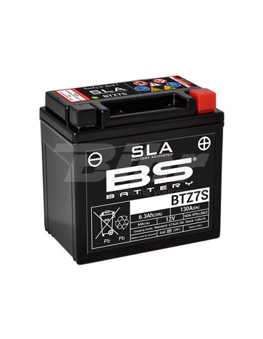 Batería BS Battery SLA BTZ7S (FA)