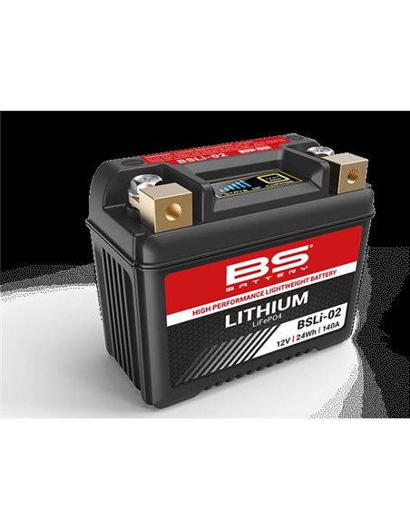 BS BATTERY Batterie au lithium BSLI-02