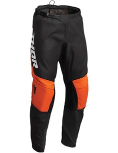 Pantalon de motocross Thor-MX 2022 Sector Chevron charcoal/rouge/orange 40 2901-9333