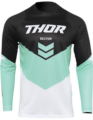 JERSEY Thor-MX 2022 SECTOR YOUTH CHV BK/MT 2XS 2912-2033