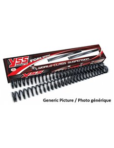 Ressorts de fourche YSS Showa 49 mm HP, pour cavaliers de 85 à 95 kg. Honda CRF450R 17-18