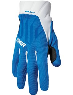 Guantes motocross Thor-MX 2022 Draft azul/blanco XS 3330-6794