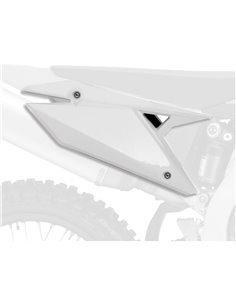 Suzuki RMZ250 - Tampas Laterais Brancas - Modelos 2019-20 Polisport 8421200003