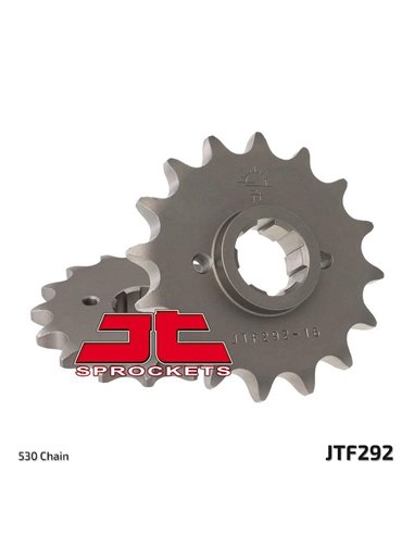 JT 292 steel front drive sprocket with 16 teeth