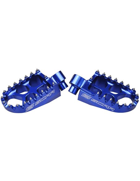 SCAR EVO footpegs blue S5510B