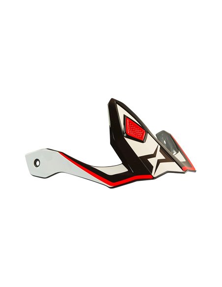 Visière de casque Trial GO2 FAST rouge MT6933R