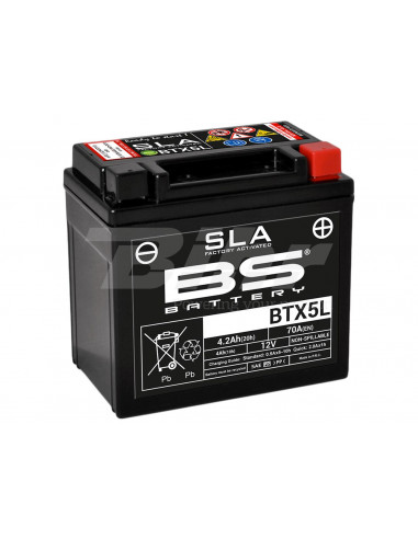 Batterie BS Batterie SLA BTX5L (FA)