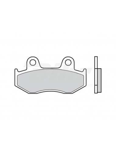 Brembo 07HO1505 Organic Brake Pads Position: Front