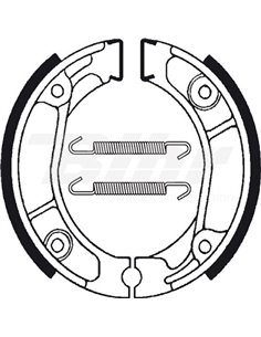 Tecnium BA013 brake shoes Position: Rear
