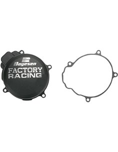 Tapa de encendido de aluminio Boyesen Factory Racing color negro SC-42B