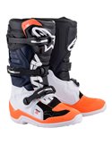 Botas de motocross Alpinestarss Tech 7S preto / laranja / laranja 2