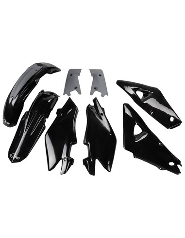 Husqvarna Cr 125-250 Kit de plástico preto Hukit601E-001 UFO-Plast