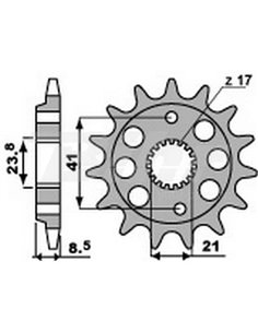 PBR sprocket 15 teeth chain pitch 520 Honda XR400R