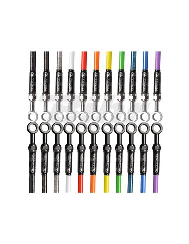 Kit de falques davanters Venhill Negre / Crom HON6013F