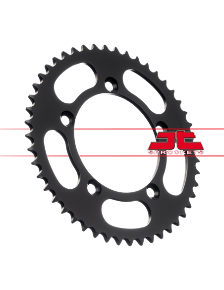 Couronne JTR894.48 48 dents 420 PITCH NATURAL C49 HIGH CARBON STEEL