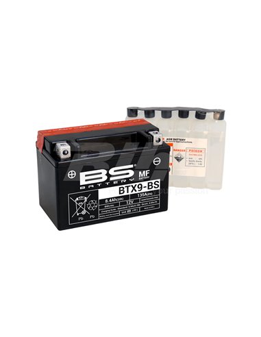 Batterie BS Batterie BTX9-BS