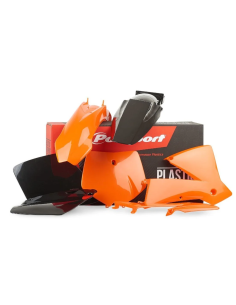 Kit plastique EXC / EXCF 01-02 OE Polisport 90101