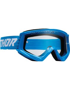 Óculos Combat Criança Bl/Wh THOR-MX 2023 2601-3052