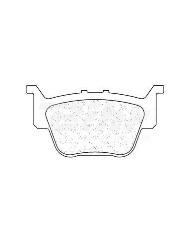 CL Brakes Sintered Pickup Set (1140ATV1) Position: Rear