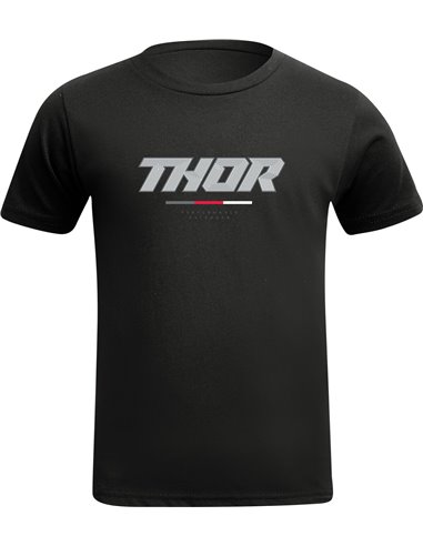 Camiseta Niño(A) Thor Corpo Bk Lg THOR-MX 2023 3032-3615