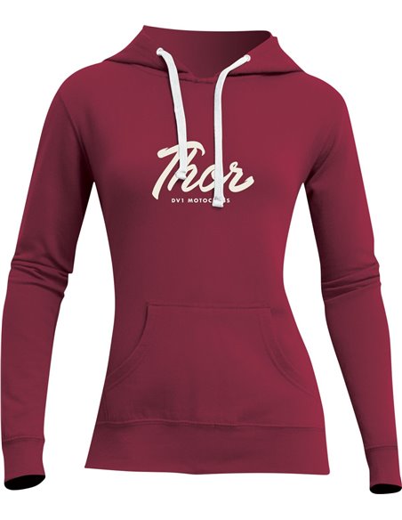 Fleece Woman  Script Wine Xl THOR-MX 2023 3051-1194