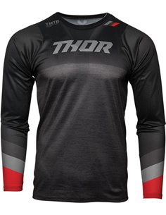 Maillot Assist Ls Bk/Gy Md THOR-MX 2023 5120-0052