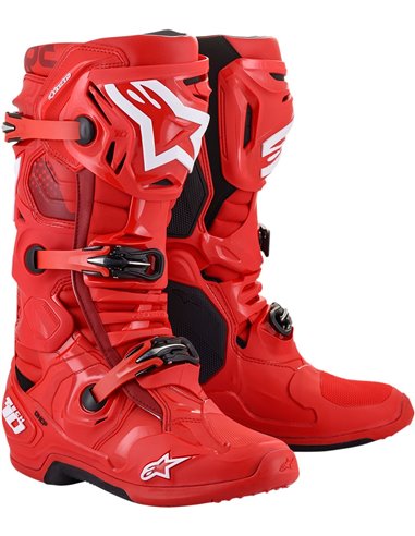 Motocross boots Tech 10 Red 14 Alpinestars 2010020-30-14