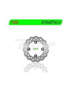 Disc de fre NG ondulat 1143X Ø180 x Ø79 x 3 Posició: Davantera / del darrere