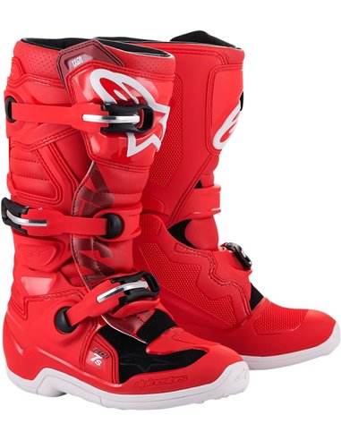 Motocross boots Tech7S Red 7 Alpinestars 2015017-30-7