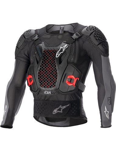 Motocross jacket Bio Plus V2 B/R S Alpinestars 6506723-1036-S