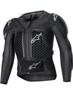 Casaco peitorai motocross Yth Bio Act V2 Bk Lxl Alpinestars 6546823-10-LXL