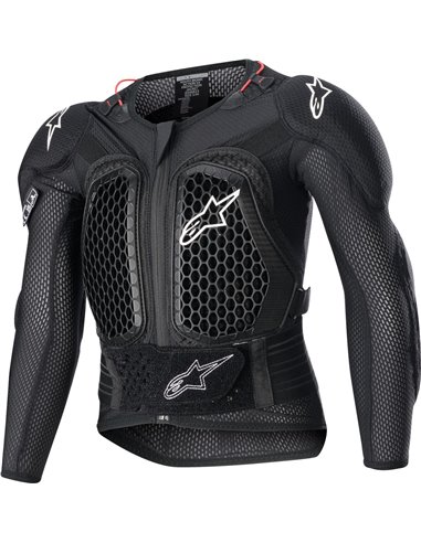 Motocross jacket Yth Bio Act V2 Bk Lxl Alpinestars 6546823-10-LXL