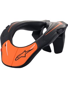 Soporte De Cuello Juvenil Bk/Or Alpinestars 6540118-14