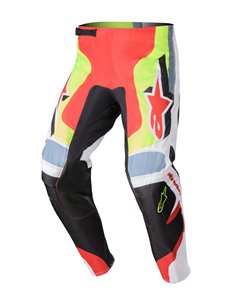 Motocross pants F-Agent Red/Yl 40 Alpinestars 3722223-1125-40