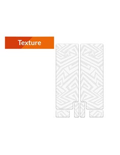 Kit adhesivos protectores de horquilla ALGIS LINES texture blanco