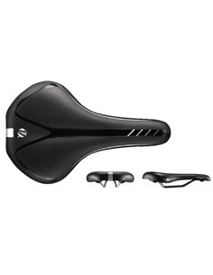 Sillín VELO D19-01 GEL D1 prostático raíles SS