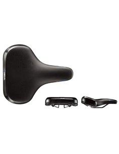 Sillín VELO F32-01 COMFORT raíles SS