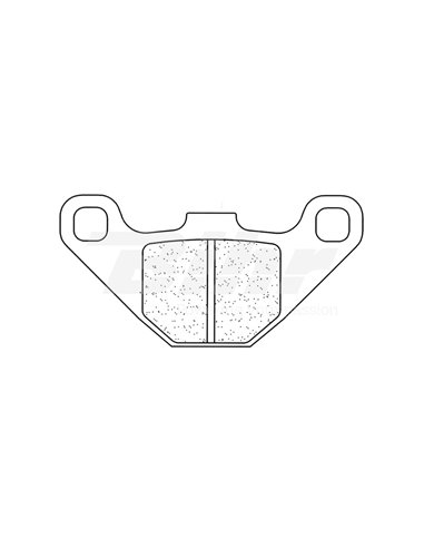 Kit de ramassage fritté CL Brakes (2469MX10) Position: avant