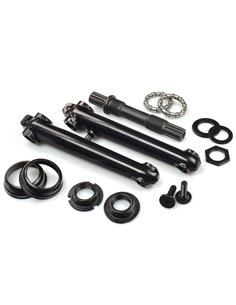 Juego de bielas + eje 8T BMX CR-MO