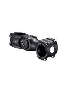 Potencia para manillar de bicicleta UNO Regulable 0º-60º L:110mm Ø31,8 Negro