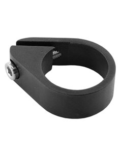 Abrazadera c/diagonal Alu.Negro