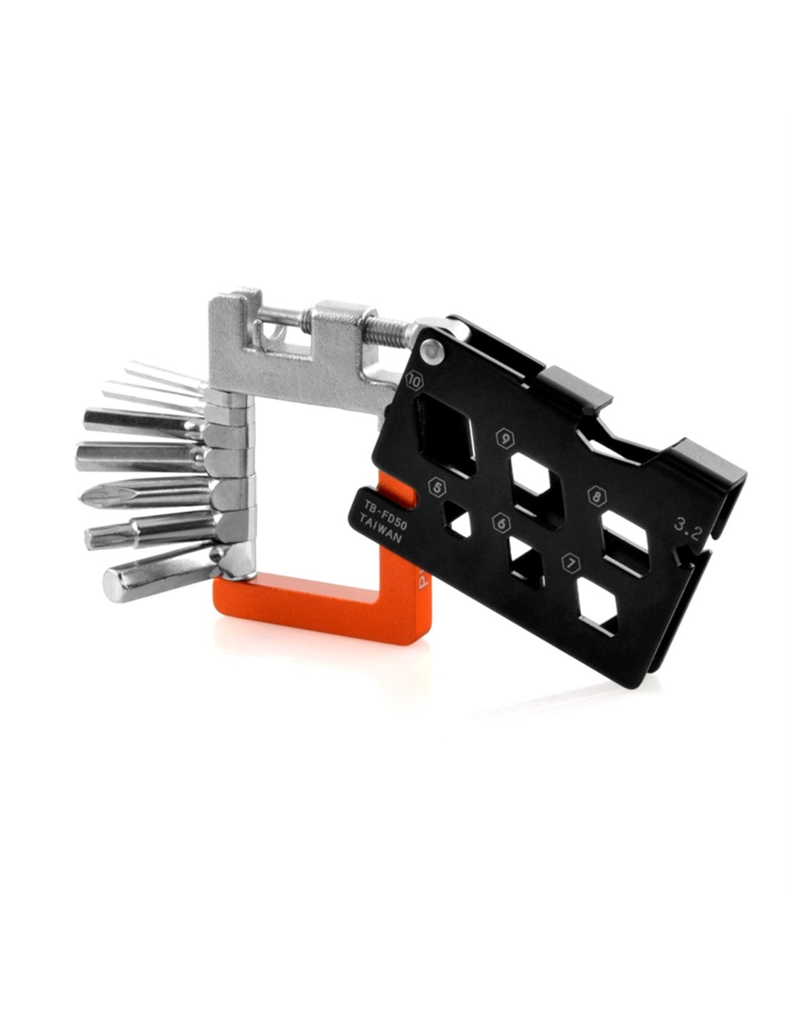 ROXON S801S STORM Pince Multifonction 16 En 1, Portable Pour Le Camping Et Les Activités De