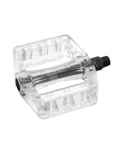 Pedales BMX Wellgo resina trans