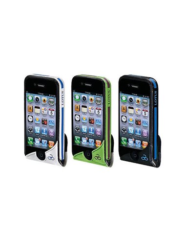 Funda iPhone 4/4S bici LOTUS Negra