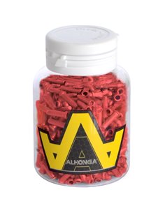 Terminal cable aluminio Ø2.4 Rojo