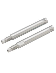 Pack de 2 extensiones de válvula fina Presta. Acero 30mm