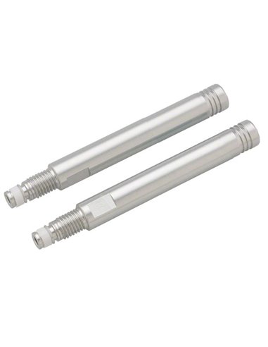 Pack de 2 extensiones de válvula fina Presta. Acero 30mm