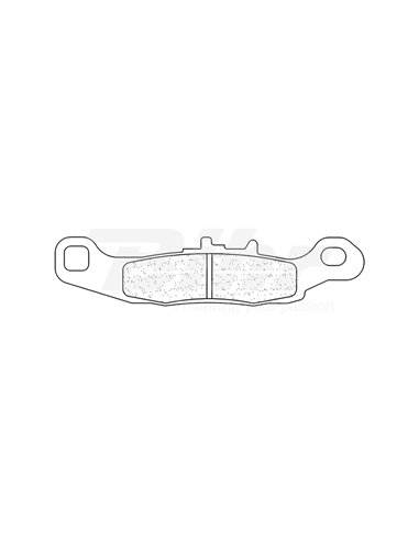 Joc de pastilles sinteritzades CL Brakes (2750MX10) Posició: Davantera